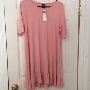 NWT Agnes & Dora Ruffle Tunic XL
